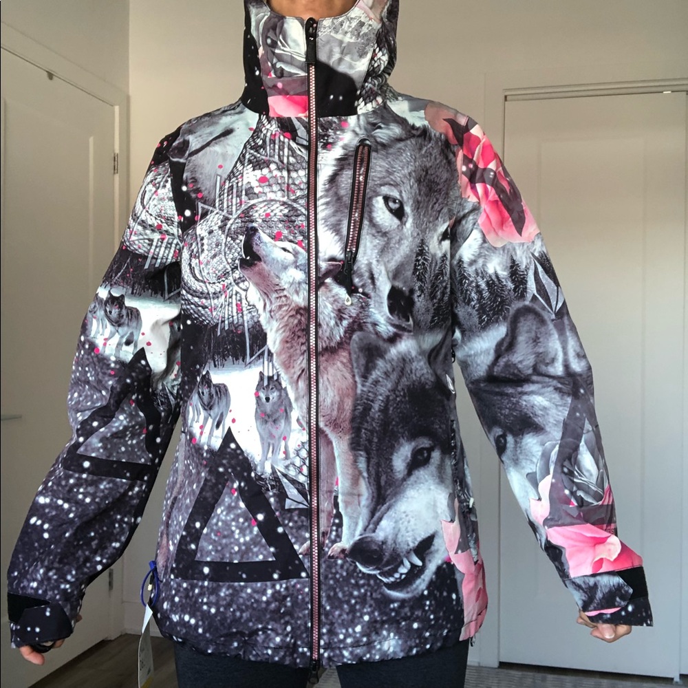 Volcom Gore-Tex snowboard jacket, large